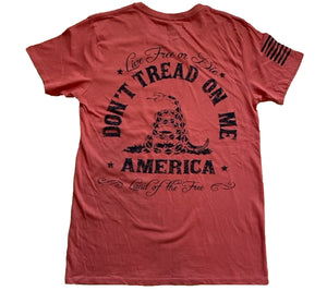Don't Tread On Me Rust Unisex T-shirt