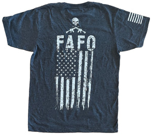 FAFO - F Around Find Out Charcoal Unisex T-shirt