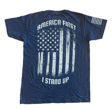 Load image into Gallery viewer, America First - I Stand Up Unisex T-shirt