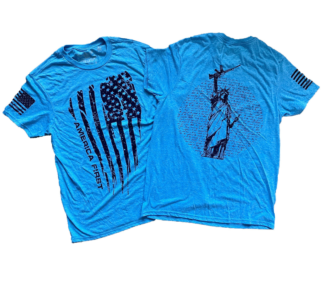 America First Lady Liberty Unisex T-shirt