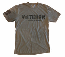 Load image into Gallery viewer, Veteran Military Olive Unisex T-shirt